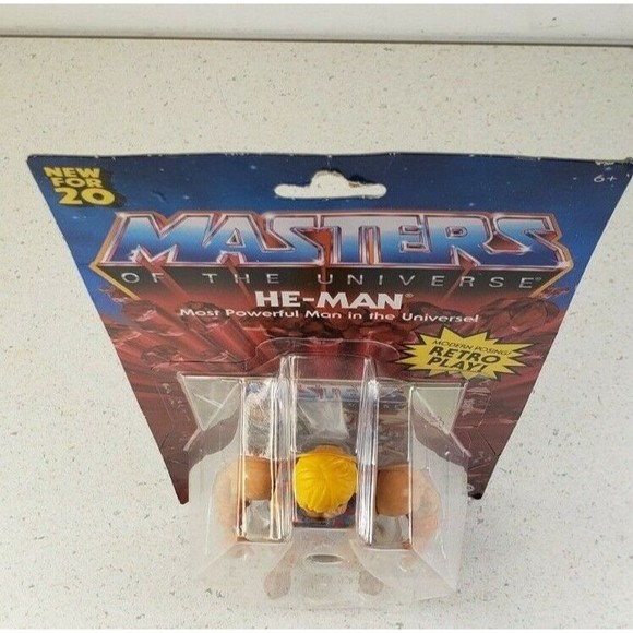 Mattel Masters of the Universe Origins He-man Modern Posing Retro Play New - Picture 2 of 12